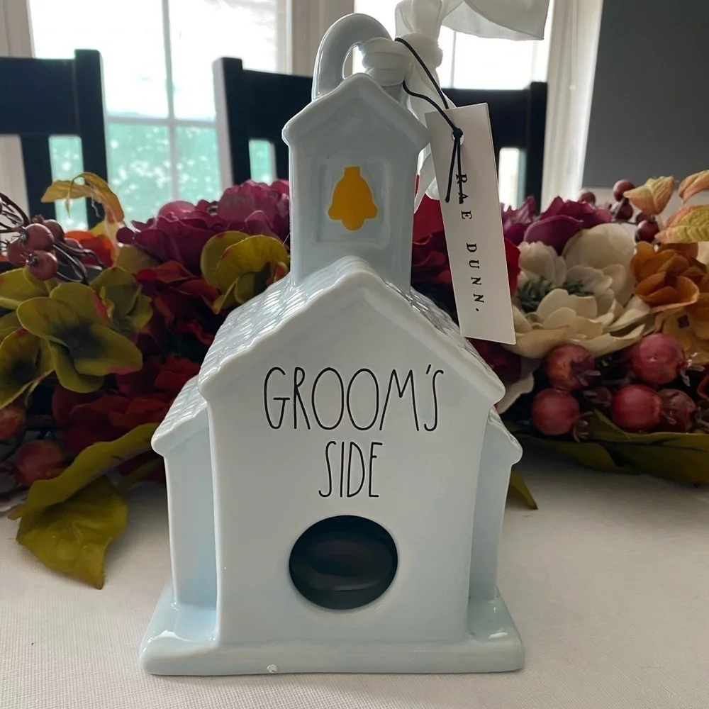 ⭐️HOST PICK⭐️NWT Rae Dunn Grooms Side Birdhouse